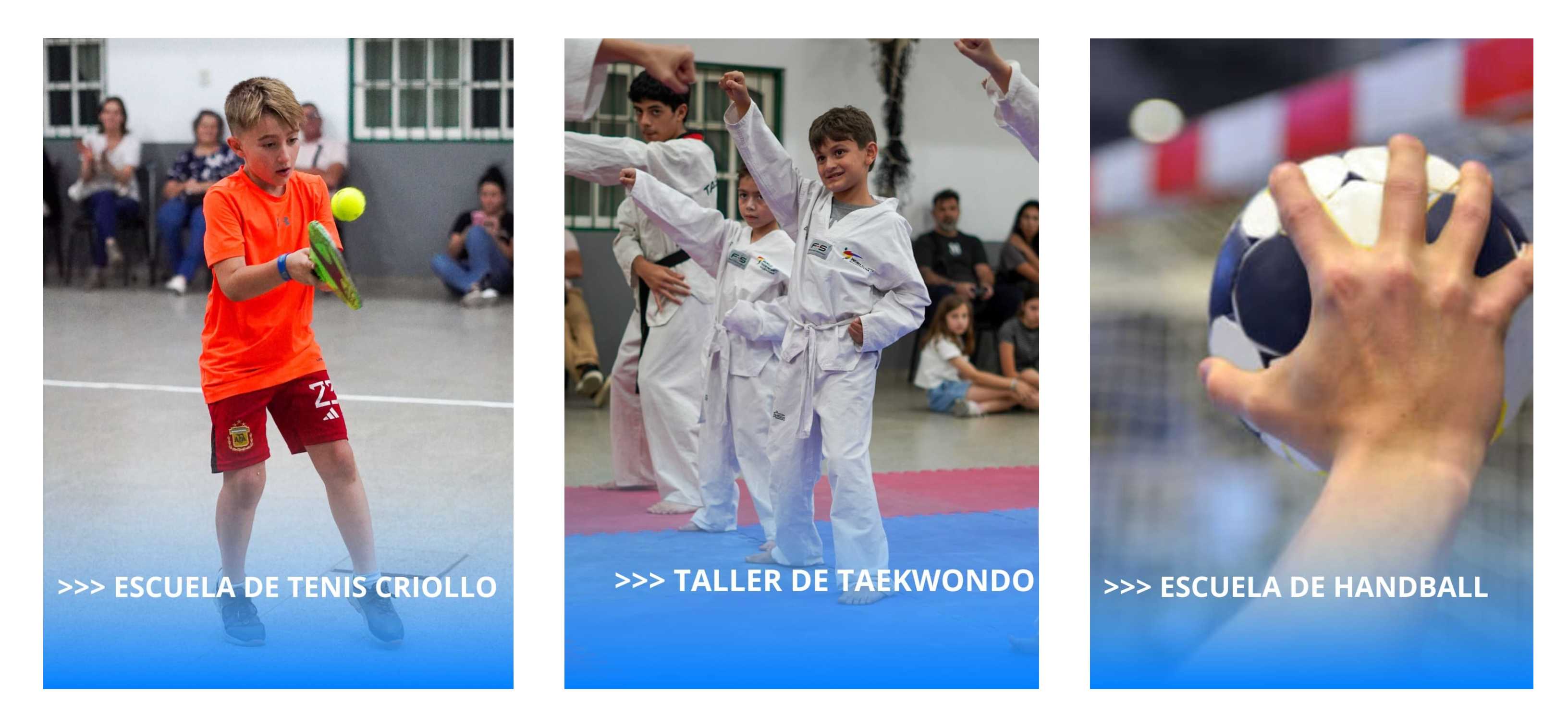 Actividades deportivas 2025, abiertas a la comunidad.