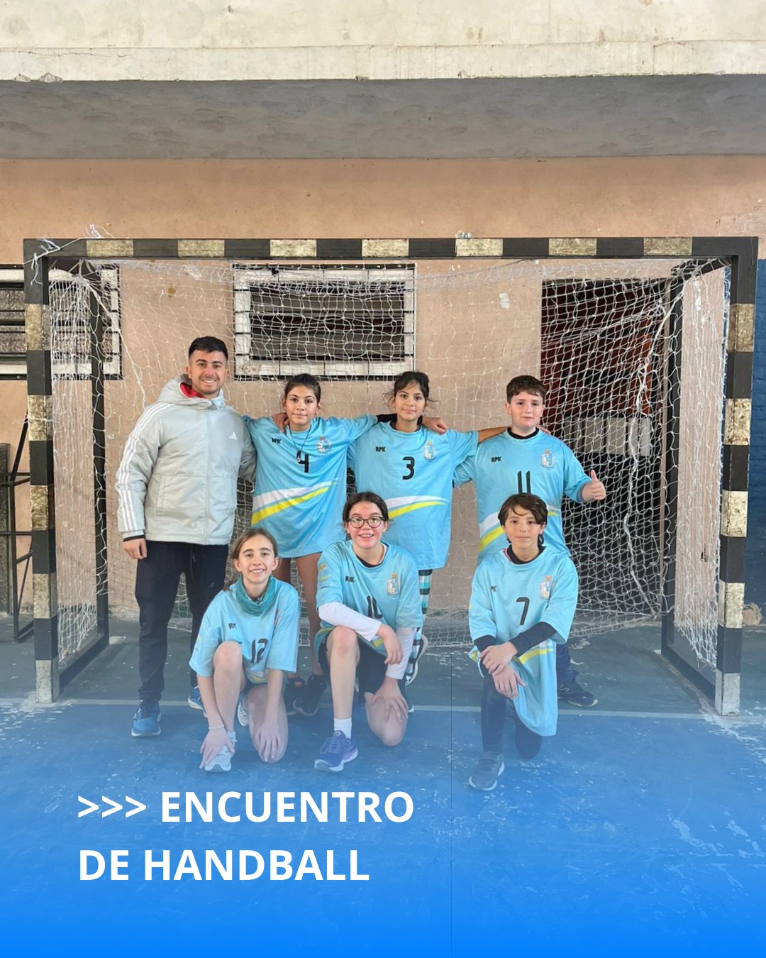 Encuentro de Handball en el Club Independiente de Santo Tomé: Una jornada de deporte y compañerismo