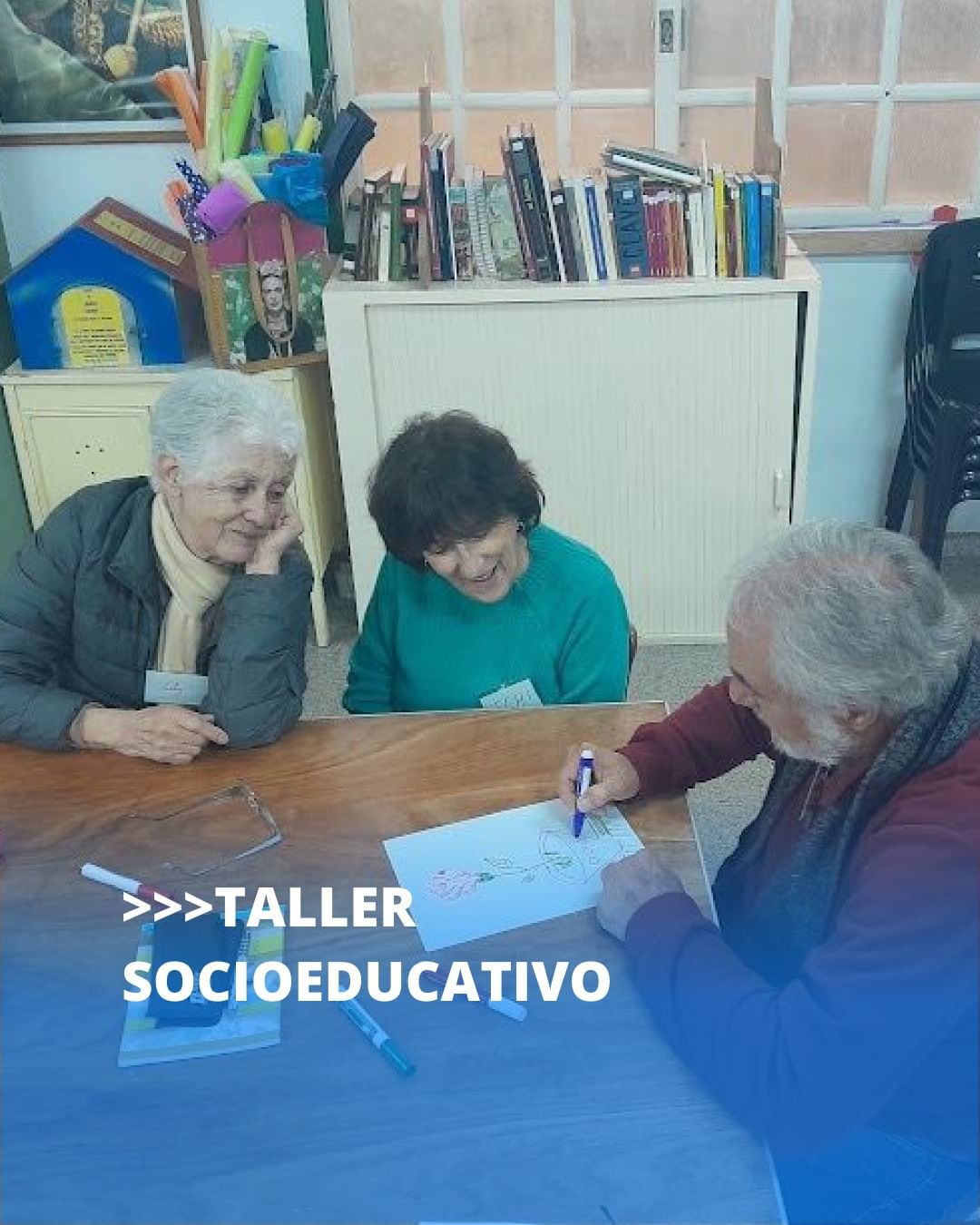 Taller socioeducativo: mejorar la memoria, la salud y la reflexión comunitaria
